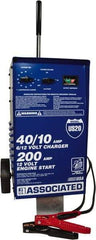 Associated Equipment - 6/12 Volt Automatic Charger - 40 Amps/10 Amps, 200 Starter Amps - Americas Tooling