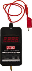 ATEC - 6/12 Volt Digital Battery & System Tester - 100 to 1,700 CCA Range, 1.6667' Cable - Americas Tooling