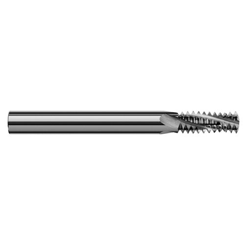 ‎0.2350″ Cutter Diameter × 0.6250″ (5/8″) Length of Cut Carbide Multi-Form 5/16″-24 Thread Milling Cutter, 3 Flutes - Exact Industrial Supply