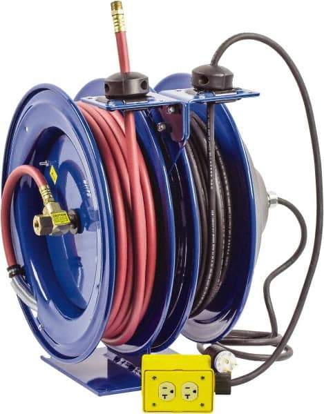 CoxReels - 50' Spring Retractable Hose Reel - 300 psi, Hose Included - Americas Tooling