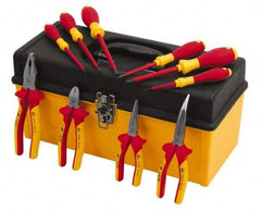 Wiha - 10 Piece Insulated Hand Tool Set - Comes in Tool Box - Americas Tooling