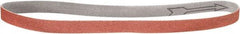 DeWALT - 1/4" Wide x 18" OAL, 60 Grit, Aluminum Oxide Abrasive Belt - Aluminum Oxide, Medium, Coated, Cloth Backing, Dry - Americas Tooling