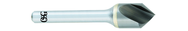 1/2" Size - 1/4" Shank - 60° Single Flute Countersink - Americas Tooling