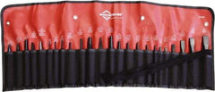 Mayhew - 24 Piece Punch & Chisel Set - 1/4 to 3/4" Chisel, 3/32 to 1/2" Punch, Hex Shank - Americas Tooling