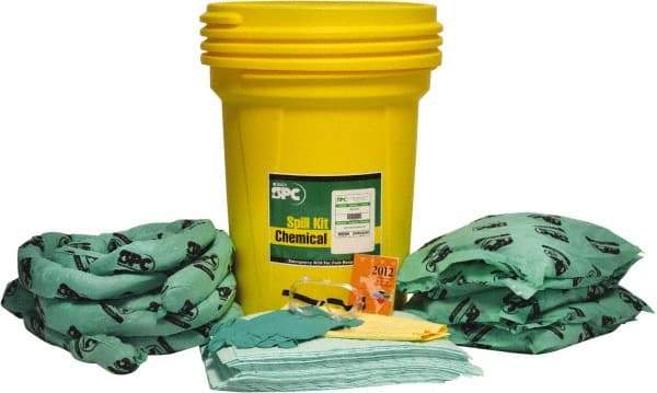 Brady SPC Sorbents - Chemical Neutralizer & Absorbent Spill Kit - 30 Gal Bucket - Americas Tooling