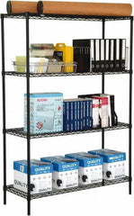 Value Collection - 4 Shelf Wire Shelving Unit - 24" Wide x 24" Deep x 74" High, - Americas Tooling