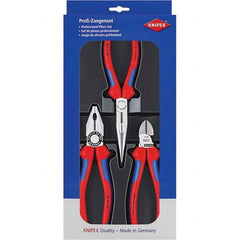 Knipex - Plier Sets Set Type: Assortment Number of Pieces: 3 - Americas Tooling