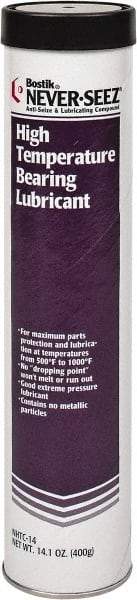 Bostik - 14 oz Cartridge Graphite High Temperature Grease - Black, High Temperature, 1000°F Max Temp, NLGIG 1/2, - Americas Tooling