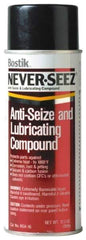 Bostik - 16 oz Aerosol Extreme Pressure Anti-Seize Lubricant - Copper, -297 to 1,800°F, Silver Gray, Water Resistant - Americas Tooling