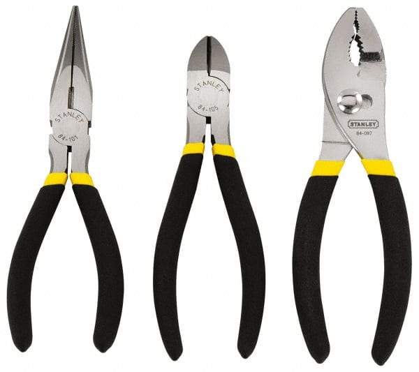 Stanley - 3 Piece Plier Set - Comes in Display Card - Americas Tooling