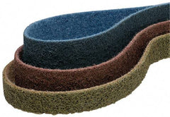 Norton - 3-1/2" Wide x 15-1/2" OAL, 80 Grit, Aluminum Oxide Abrasive Belt - Aluminum Oxide, Coarse, Nonwoven, Series STE - Americas Tooling