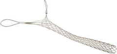 Woodhead Electrical - Double Eye, Closed Mesh, Bronze Wire Pulling Grip - 22" Mesh, 2 to 2.49" Cable Diam - Americas Tooling