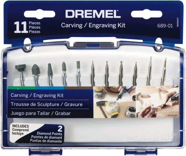 Dremel - Stainless Steel Etcher & Engraver Accessory Kit - For Use with Rotary Tools - Americas Tooling