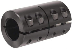 Climax Metal Products - 15mm Inside x 34mm Outside Diam, Metric One Piece Clamping Rigid Coupling - 50mm Long - Americas Tooling