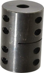 Climax Metal Products - 3/4" Inside x 2-1/2" Outside Diam, Machinable Rigid Coupling - No Keyway - 3-3/4" Long - Americas Tooling