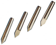 Riten - 2" Head Diam, Hardened Tool Steel Standard Point Solid Dead Center - Jarno 16 Taper, 2" Point Diam, 12" OAL - Americas Tooling