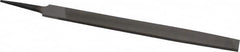 Value Collection - 10" Long, Smooth Cut, Mill American-Pattern File - Single Cut, 11/64" Overall Thickness, Tang - Americas Tooling