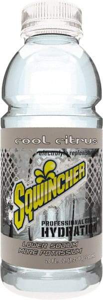 Sqwincher - 20 oz Bottle Cool Citrus Activity Drink - Ready-to-Drink - Americas Tooling