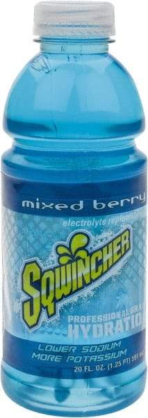 Sqwincher - 20 oz Bottle Mixed Berry Activity Drink - Ready-to-Drink - Americas Tooling