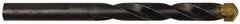 Lenox - 1/4" Pin Diam, 3" Long Carbide-Tipped Pilot Drill - 1-1/4 to 6" Tool Diam Compatibility, Compatible with Hole Saws - Americas Tooling