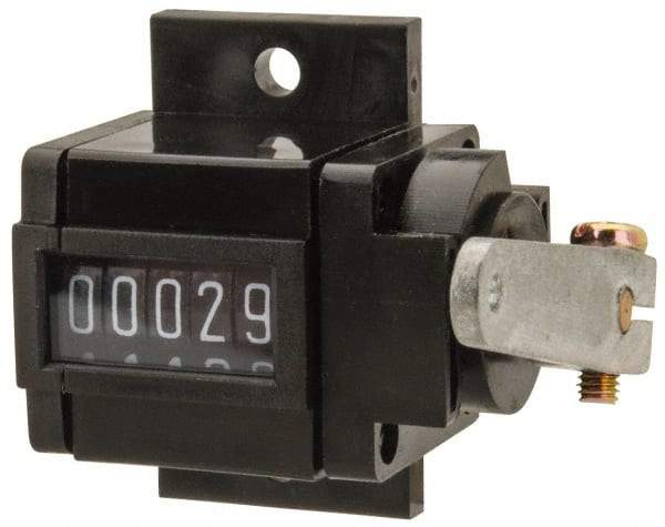Value Collection - 5 Digit Mechanical Display Stroke Counter - Manual Reset - Americas Tooling