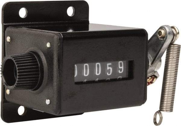 Value Collection - 5 Digit Mechanical Display Stroke Counter - Manual Reset - Americas Tooling