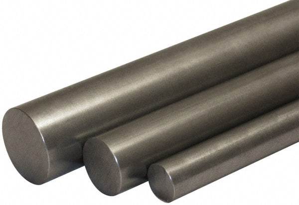 Value Collection - 10" Diam x 3' Long, 1018 Steel Round Rod - Cold Finish, Mill, Low Carbon Steel - Americas Tooling