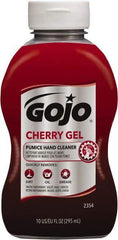 GOJO - 10 oz Bottle Gel Hand Cleaner - Red, Cherry Scent - Americas Tooling