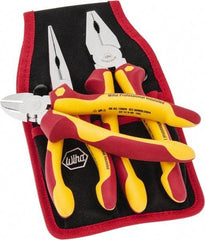 Wiha - 3 Piece Insulated Hand Tool Set - Comes in Belt Pack - Americas Tooling