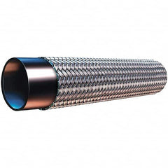 Parker - 5/8" ID x 3/4" OD, 1,200 psi Work Pressure Hydraulic Hose - 6-1/2" Radius, PTFE, -100°F to 450°F - Americas Tooling