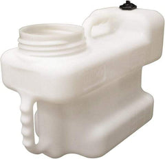 Trico - 384 oz Capacity Polyethylene Oil Storage System - 4-7/8" Mouth OD, Opaque - Americas Tooling