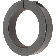 Value Collection - 2-7/16" Bore, Steel, One Piece One Piece Split Shaft Collar - 3-1/2" Outside Diam, 3/4" Wide - Americas Tooling