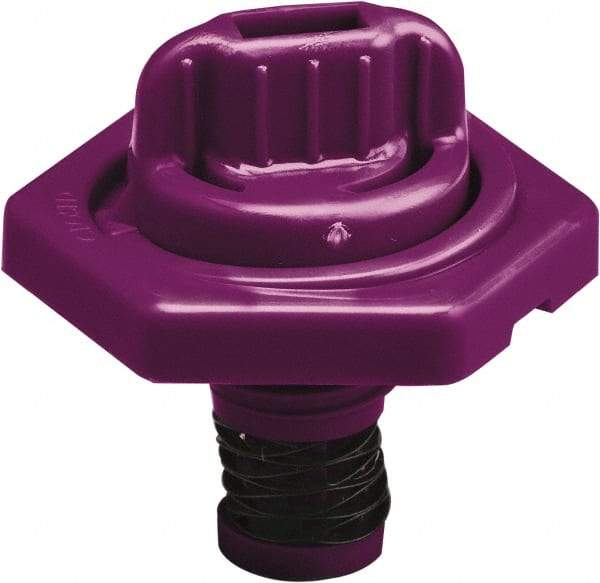 Trico - 4 Gal Capacity Polyethylene Oil Storage System - 7" Straight Spout, Purple - Americas Tooling