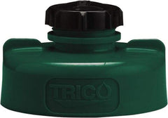 Trico - 4 Gal Capacity Polyethylene Oil Storage System - Dark Green - Americas Tooling