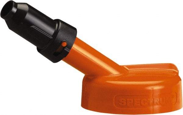 Trico - 4 Gal Capacity Polyethylene Oil Storage System - 1" Tip OD, 7" Straight Spout, Orange - Americas Tooling