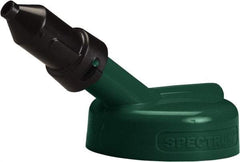 Trico - 4 Gal Capacity Polyethylene Oil Storage System - 1/2" Tip OD, 7" Straight Spout, Dark Green - Americas Tooling