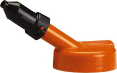 Trico - 4 Gal Capacity Polyethylene Oil Storage System - 1/2" Tip OD, 7" Straight Spout, Orange - Americas Tooling