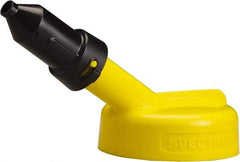 Trico - 4 Gal Capacity Polyethylene Oil Storage System - 1/2" Tip OD, 7" Straight Spout, Yellow - Americas Tooling