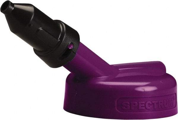 Trico - 4 Gal Capacity Polyethylene Oil Storage System - 1/2" Tip OD, 7" Straight Spout, Purple - Americas Tooling