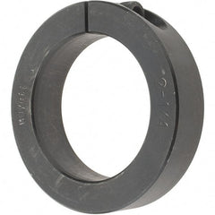 Value Collection - 2-1/4" Bore, Steel, One Piece Clamp Collar - 3-1/4" Outside Diam, 3/4" Wide - Americas Tooling