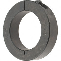 Value Collection - 1-7/8" Bore, Steel, One Piece One Piece Split Shaft Collar - 2-7/8" Outside Diam, 11/16" Wide - Americas Tooling