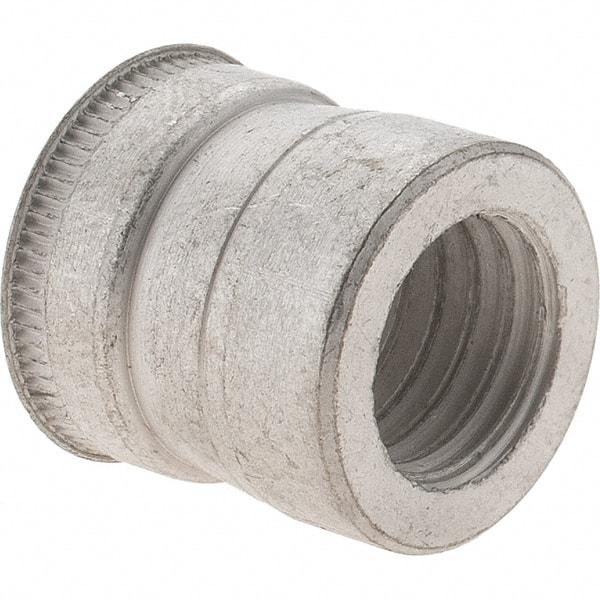 Value Collection - M10x1.50 Metric Coarse Stainless Steel Flush Press Fit Threaded Insert - 18.92" OAL, 14.26" Insert Diam, 14.94" Hole Diam, 9/16" Drill - Americas Tooling