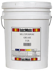 LubriMatic - 35 Lb Drum Lithium General Purpose Grease - Black, 350°F Max Temp, NLGIG 1-1/2, - Americas Tooling