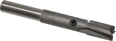 Made in USA - 5/16" Diam, 1/4" Shank, Diam, 4 Flutes, Straight Shank, Interchangeable Pilot Counterbore - Americas Tooling