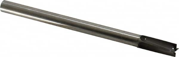 Made in USA - 9/32" Diam, 17/64" Shank, Diam, 4 Flutes, Straight Shank, Interchangeable Pilot Counterbore - Americas Tooling