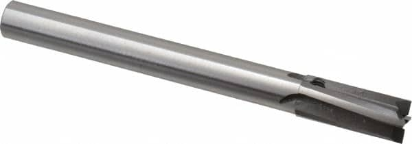 Made in USA - 13/32" Diam, 3/8" Shank, Diam, 4 Flutes, Straight Shank, Interchangeable Pilot Counterbore - Americas Tooling