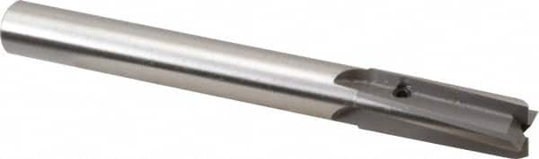 Made in USA - 15/32" Diam, 7/16" Shank, Diam, 4 Flutes, Straight Shank, Interchangeable Pilot Counterbore - Americas Tooling