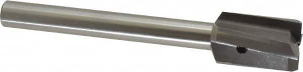 Made in USA - 15/16" Diam, 1/2" Shank, Diam, 4 Flutes, Straight Shank, Interchangeable Pilot Counterbore - Americas Tooling