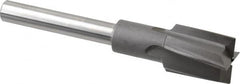 Made in USA - 1-1/16" Diam, 1/2" Shank, Diam, 4 Flutes, Straight Shank, Interchangeable Pilot Counterbore - Americas Tooling