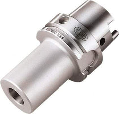 Seco - 16mm Hole Diam, HSK63A Taper Shank Shrink Fit Tool Holder & Adapter - 3.149" Projection, 1.417" Nose Diam, 1.496" Clamping Depth, 38,000 RPM, Through Coolant - Exact Industrial Supply